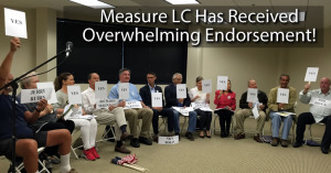 Measure LC Receives Overwhelming Support
