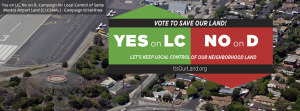 Yes on LC, No on D Facebook Cover Photo